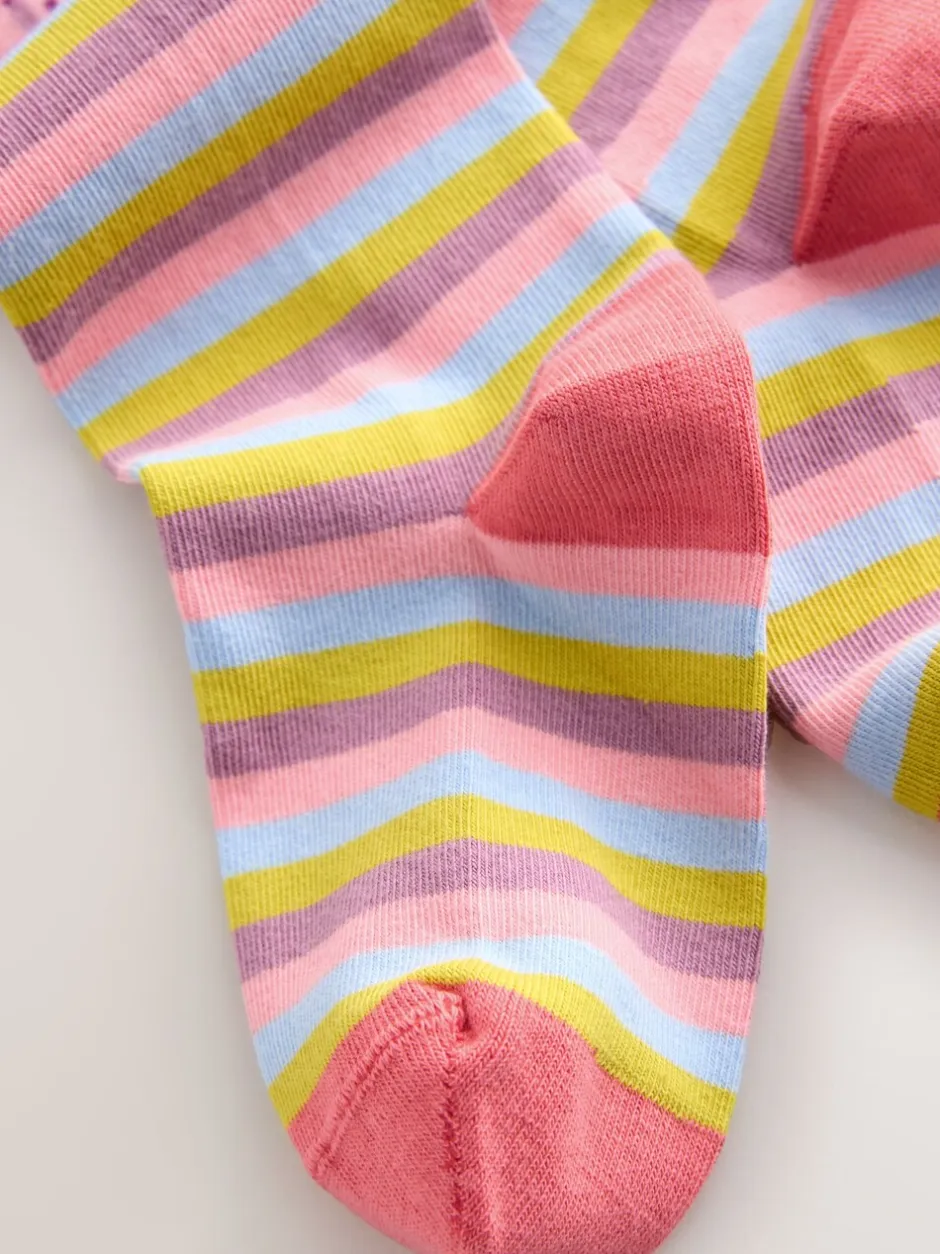Sokken En Panty's|Next Lila-paars - Cotton Rich Stripe Character Tights
