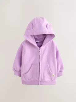 Sweaters En Hoody´S|Next Lila-paars - Hoodie met ritssluiting (3 mnd-7 jr)