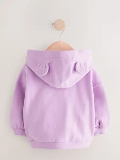 Sweaters En Hoody´S|Next Lila-paars - Hoodie met ritssluiting (3 mnd-7 jr)