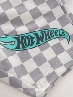 Tops|Sets En Combisets*Next Lila-paars - Hot Wheels Check Short T-Shirt Set (9mths-8yrs)