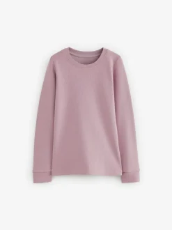 Alle Ondergoed|Schoolkleding*Next - Thermische top met lange mouwen (2-16jr) Lila-paars