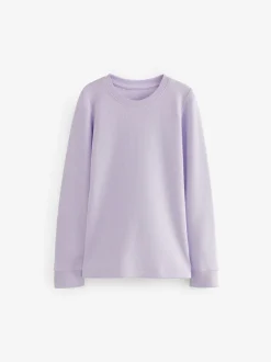 Alle Ondergoed|Schoolkleding*Next - Thermische top met lange mouwen (2-16jr) Lila-paars