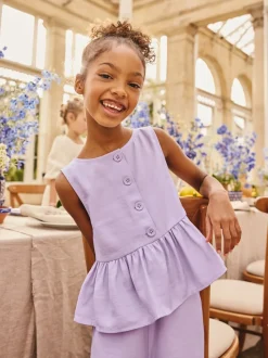 Tops|Sets En Outfits|Next Lila-paars - Waistcoat and Trousers Set (3-16yrs)