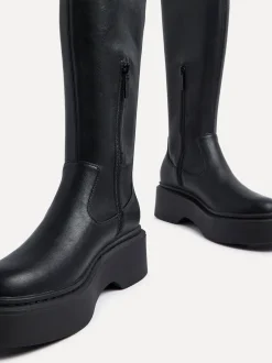 Boots*Linzi Bruna Platform High Leg Stretch Boots