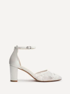 Schoenen Met Hakken*Linzi Essence Bloemen kant hakken