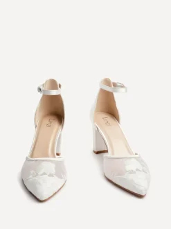 Schoenen Met Hakken*Linzi Essence Bloemen kant hakken