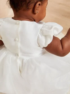 Gelegenheidskleding|Jurken|Lipsy - Feestelijke babyjurk met pofmouwen (0mnd-5jr)