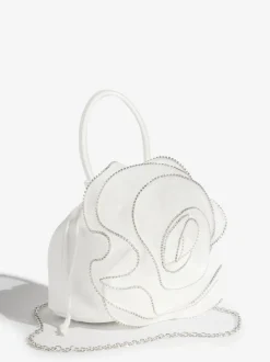 Tassen En Portemonnees|Lipsy Bridal Embellished Rose Top Handle Bag