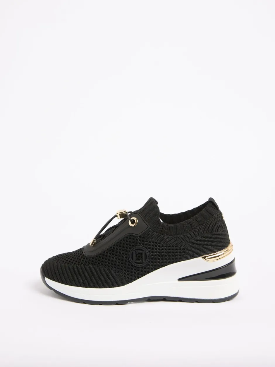 Sneakers|Lipsy Mid Wedge Knit Runner Sports Trainers
