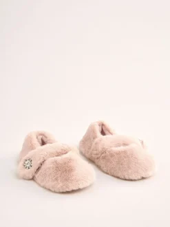 Pantoffels|Lipsy muiltjes met versierde gespdetails