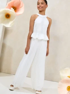 Jumpsuits En Playsuits|Lipsy peplum gelegenheidsjumpsuit (5-16jr)