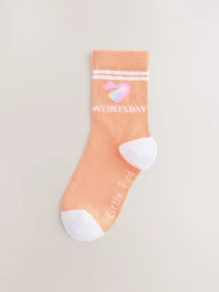 Sokken En Panty's|Sokken En Panty's|Little Bird by Jools Oliver Pastel Rainbow Days Of The Week Socks 7 Pack
