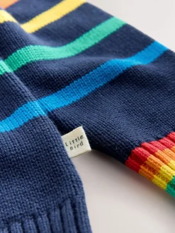 Truien En Breisels|Truien En Breisels*Little Bird by Jools Oliver Knitted Long Sleeve 1/4 Zip Jumper