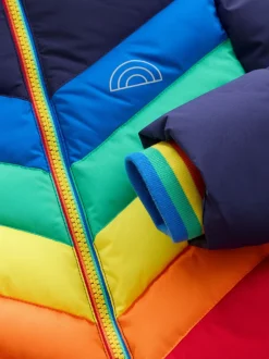 Jassen, Jacks En Kinderwagenpakjes|Jassen En Jacks*Little Bird by Jools Oliver Heldere Chevron Regenbestendige Gevoerde jas