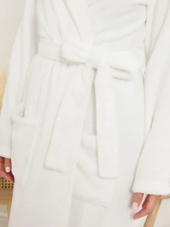 Badjassen|Long Tall Sally Cotton Touch Hooded Maxi Robe
