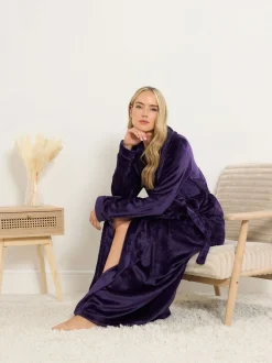 Badjassen|Long Tall Sally Ribbon Shawl Maxi Robe