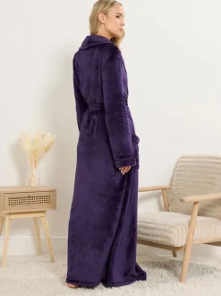 Badjassen|Long Tall Sally Ribbon Shawl Maxi Robe
