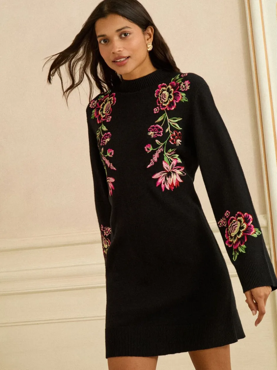 Jurken*Love & Roses - Behaaglijke trui-jurk