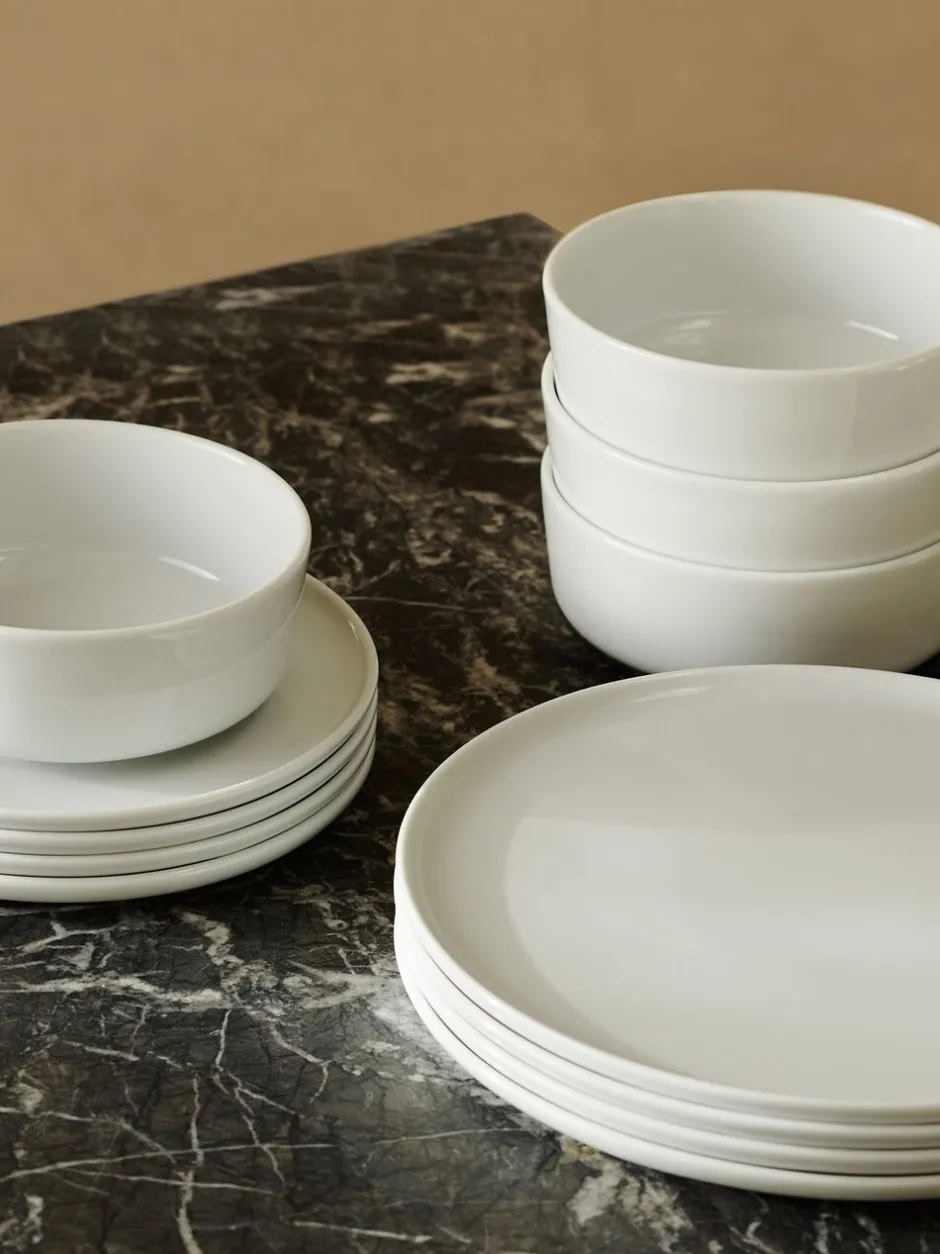 Eetservies En Pastaschalen|LSA International 12 Piece Collective Dinner Set