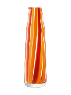 Glas*LSA International Folk Carafe Glass 1L Oranje