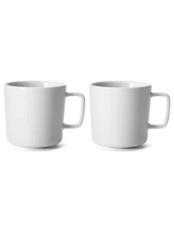 Mokken En Koppen|LSA International Set of 2 Collective Mugs 370ml Wit