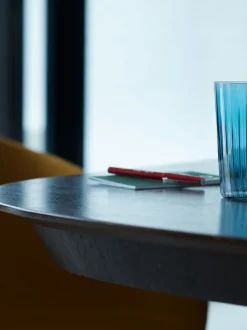 Glas|LSA International set van 4 Gems drinkglazen 560ml Safier