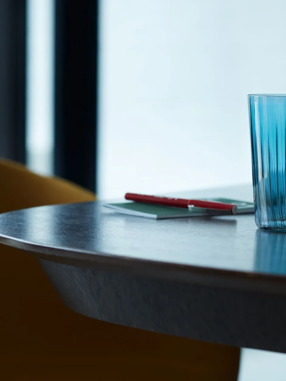Glas|LSA International set van 4 Gems drinkglazen 560ml Safier