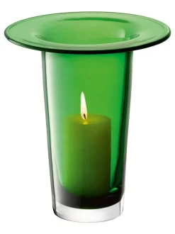 Vazen*LSA International Victoria lantaarnvaas H26cm Varengroen
