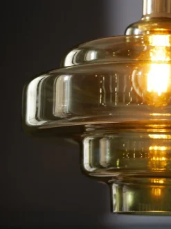 Lampenkappen|Verlichting*Next Luca Gemakkelijk te bevestigen lampenkap Groen