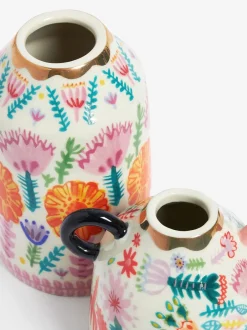 Vazen|Lucy Tiffney Set of 2 Ceramic Mini Vases