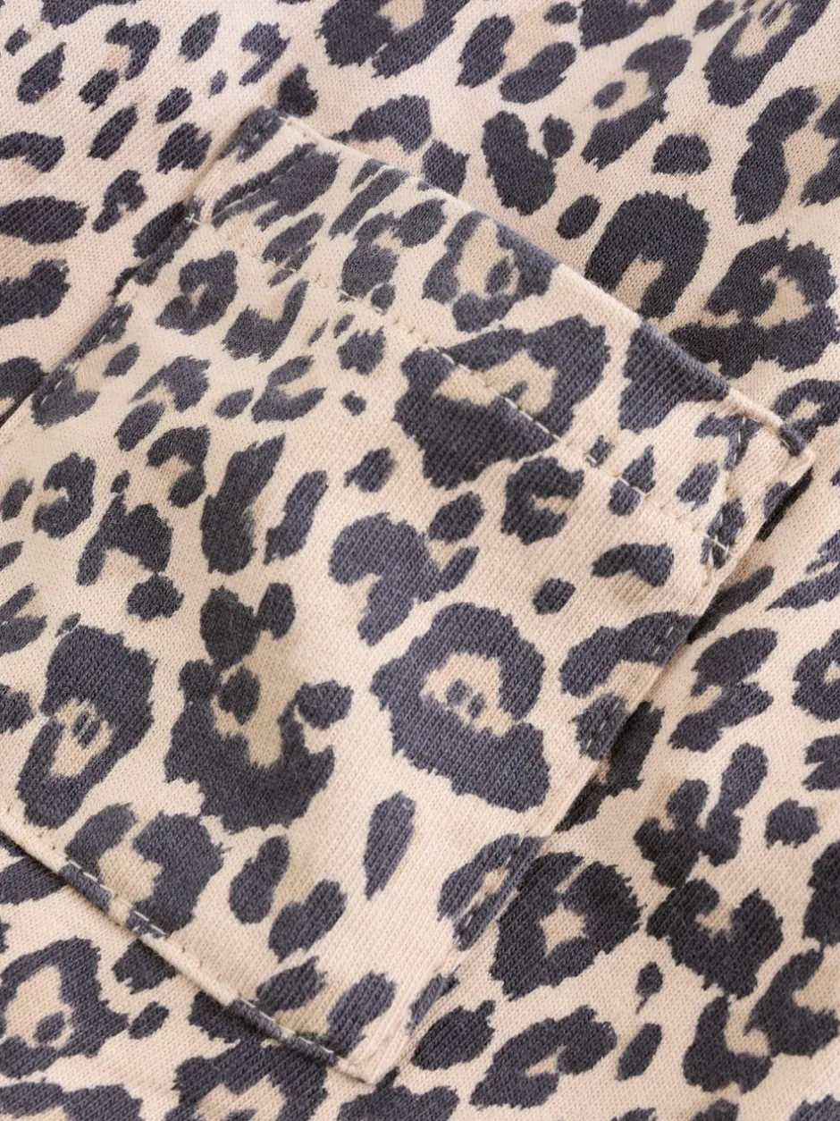 Sets En Combisets|Rompertjes En Tuinbroeken*Next - Babyjersey bretelbroeken en Bodysuits Set van 2 stuks (0maanden -3jaar) Luipaardprint