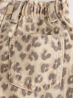 Jeans|Next - Mom jeans (3 mnd-7 jr) Luipaardprint