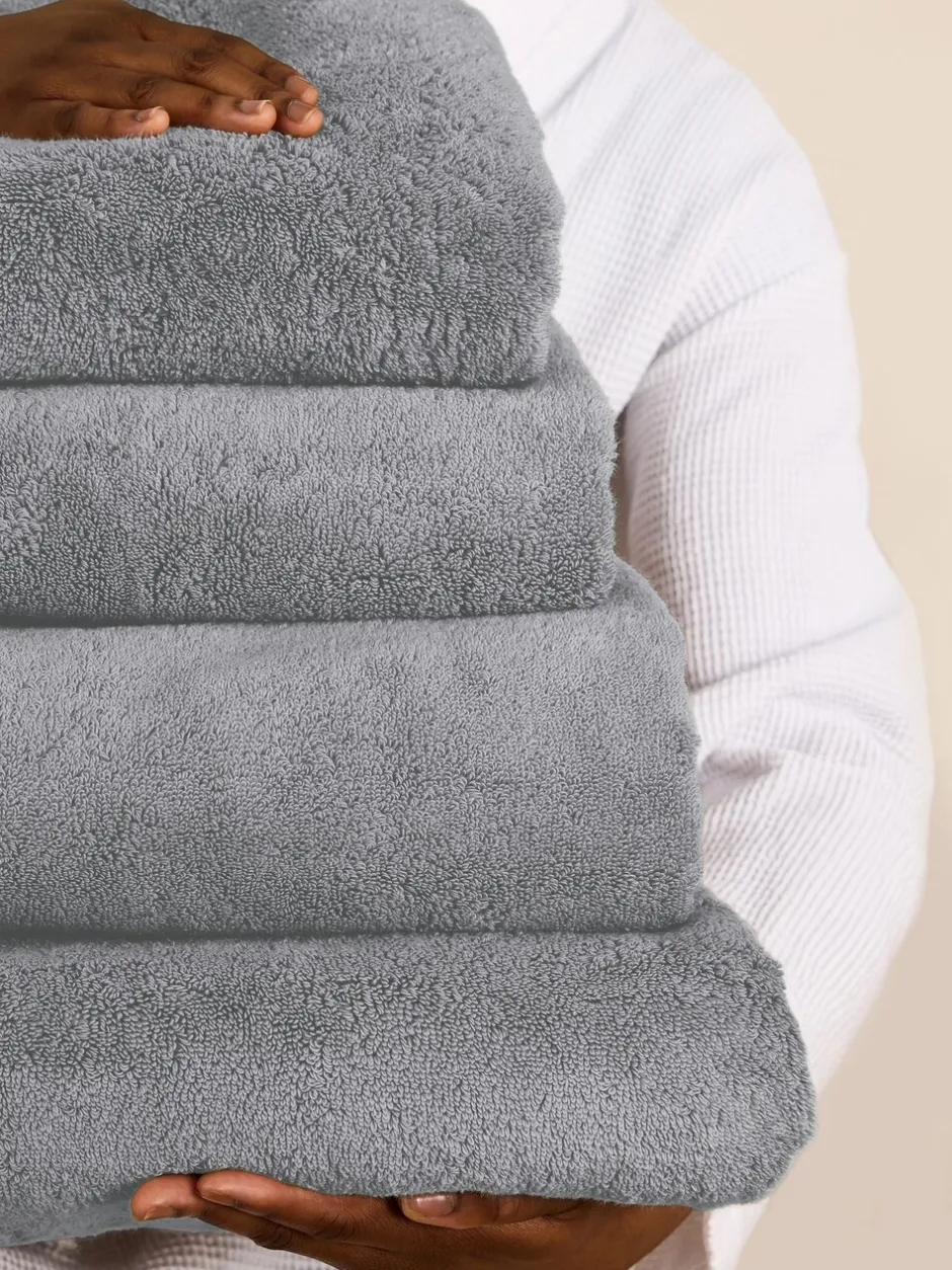 Handdoeken En Badmatten|Next Luxury Spa Collection Luxe handdoek Duifgrijs