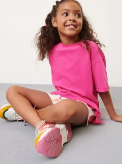 T-Shirts|Next - Oversized T-shirt (3-16 jr) Magenta-roze