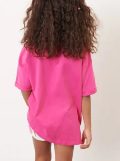T-Shirts|Next - Oversized T-shirt (3-16 jr) Magenta-roze