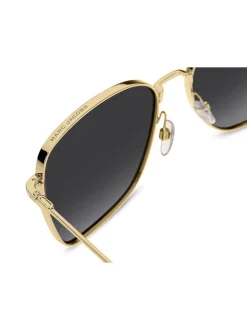 Zonnebril|Marc Jacobs Square Gold Sunglasses