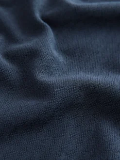 Shorts|Sets En Outfits|Next Marinablauw getextureerd - Set van poloshirt met korte mouwen en short (3mnd-7jr)