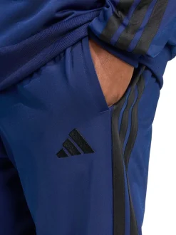 Sportkleding*adidas Marineblauw - Sportswear basic tricot trainingspak met 3 strepen
