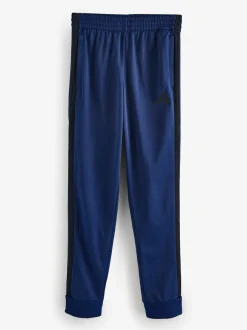 Sportkleding*adidas Marineblauw - Sportswear basic tricot trainingspak met 3 strepen