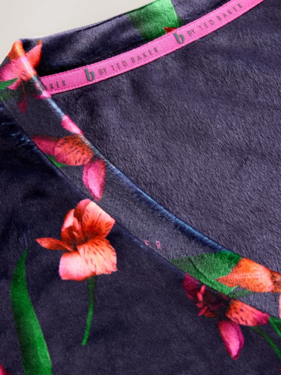 Loungewear|Alle Nacht- En Loungekleding*B by Ted Baker - Cosy Twosie Pyjamas Marineblauw