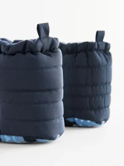 Boots*Next - Baby-sneeuwlaarzen met klittenbandsluiting (0-2mnd) Marineblauw