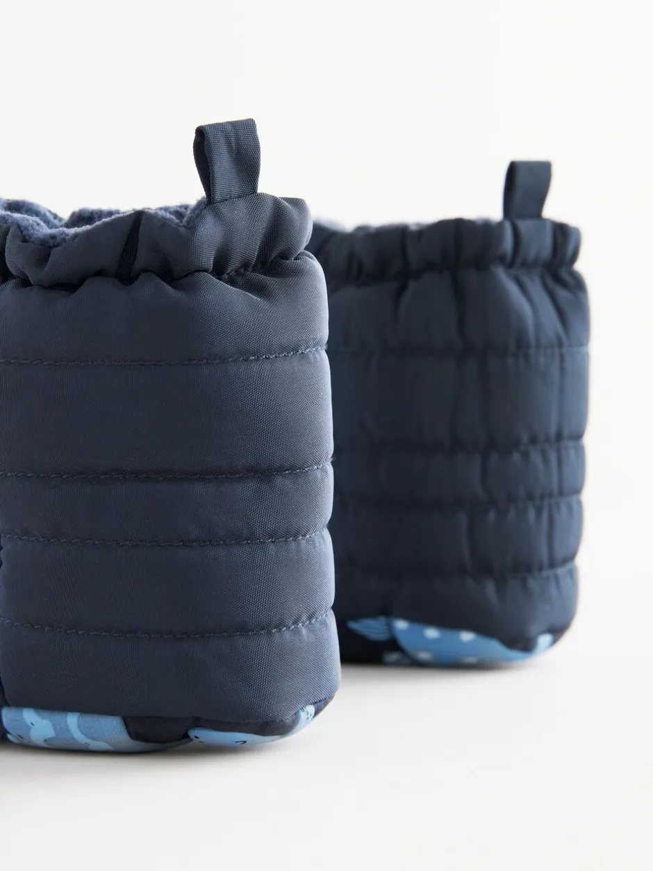 Boots*Next - Baby-sneeuwlaarzen met klittenbandsluiting (0-2mnd) Marineblauw