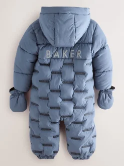 Jassen, Jacks En Kinderwagenpakjes|Jassen En Jacks|Baker by Ted Baker - - Regenbestendig sneeuwpak met heatseal Marineblauw