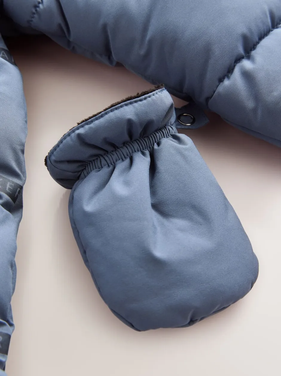 Jassen, Jacks En Kinderwagenpakjes|Jassen En Jacks|Baker by Ted Baker - - Regenbestendig sneeuwpak met heatseal Marineblauw