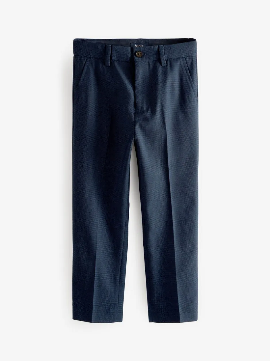 Kostuums En Herenvesten*Baker by Ted Baker Marineblauw - kostuumbroek