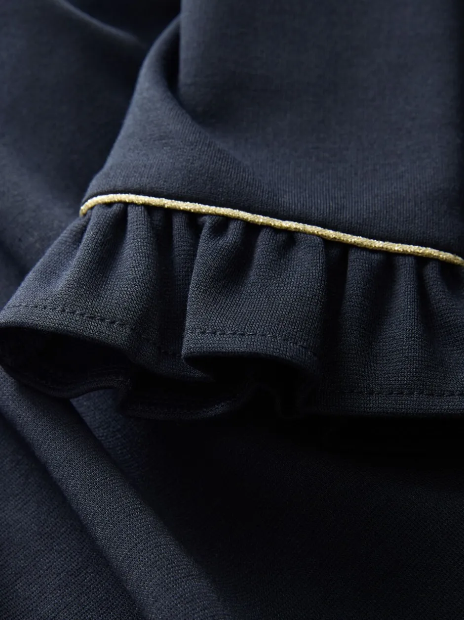 Gelegenheidskleding|Jurken|Baker by Ted Baker - - Ponté jurk Marineblauw