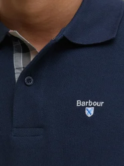 Poloshirts|Barbour Marineblauw - ® Classic poloshirt