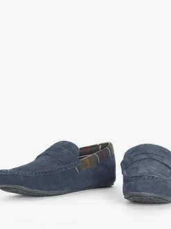 Pantoffels|Barbour - ® Porterfield Moccasin Slippers Marineblauw