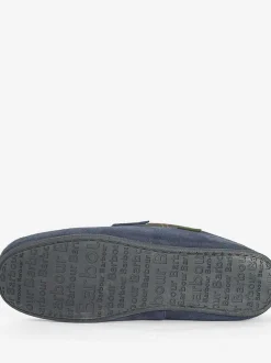 Pantoffels|Barbour - ® Porterfield Moccasin Slippers Marineblauw