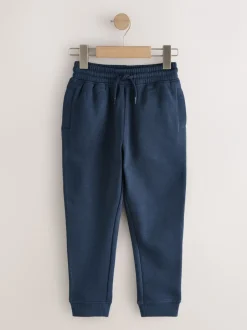 Joggingbroeken|Next - Basic joggingbroeken, set van 5 (3-16jaar) Marineblauw